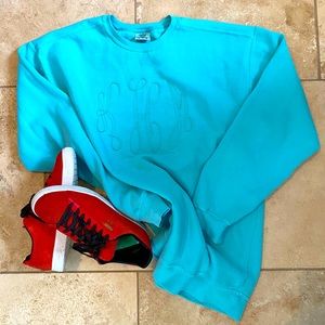 Comfort Colors Monogrammed Sweatshirt